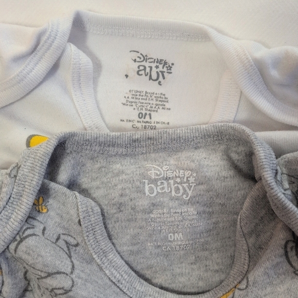 disney winnie the pooh lovers 10 piece bundle lot unisex size newborn - Picture 2 of 14